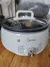美的（Midea）烤肉锅电烤盘多功能电火锅一锅多用电煮锅分体式炖蒸煮一体电热锅火锅专用锅烤涮一体多功能料理锅 4.5L 1600W【分体旋钮款】HGE3026 实拍图