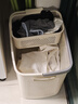 京东物流 脏衣篓家用脏衣服收纳筐脏衣篮浴室洗衣篮收纳筐 活动款【大号+小号】脏衣篮（奶油白） 实拍图