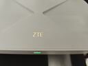中兴（ZTE）巡天 AX3000满血WIFI6千兆无线家用路由器 自研双核主芯片 5G双频穿墙王wifi路由 Mesh 3000M速率 实拍图