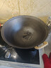 王源吉铁锅炒锅铸铁锅双耳苏锅王老式家用圆底无涂层龟纹大肚炒锅36cm 实拍图