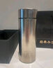 丽贝德商务钛杯保温杯内外纯钛泡茶杯大容量礼盒 皓月银 460ML 实拍图