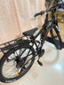 凤凰（Phoenix）山地自行车男女成人儿童铝架单车酷行者 黑色27速 26英寸油碟 实拍图