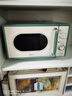 美的（Midea）小滋味微波炉家用小型 复古旋钮薄荷曼波风 一级能效平板变频轻音预制菜加热M1G1 实拍图