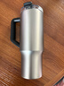 小米吸管保温杯 大容量冰霸杯 巨无霸水杯 316L不锈钢保冷杯 1L金属灰 实拍图