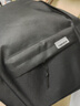 鹏境简约书包男背包初中女双肩包高颜值大容量高中大学生运动电脑包 简约书包-经典黑【单包】 实拍图