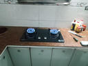 康佳（KONKA）燃气灶煤气灶双灶家用【国家补贴】 5.2kW天然气嵌入式台式双灶具 玻璃面板JZT-B500Y（天然气） 实拍图