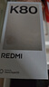 小米 REDMI K80 国家补贴 第三代骁龙 8 6550mAh大电池 澎湃OS 雪岩白 16GB+256GB 红米5G手机 实拍图