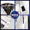 NASA LEAP官方男装冬季棉衣男棉服男羽休闲绒服连帽加厚保暖外套男士棉袄子 NA11白色（加绒） L （建议120-140斤） 实拍图