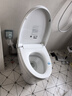希箭（HOROW）无棱陶瓷轻智能马桶轻音冲抗菌釉面脚感翻圈千次泡沫盾无水压BF20 BF20-无棱陶瓷千次泡沫翻圈翻盖 坑距是395以上选400 400mm 实拍图