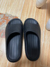朴西男士四季抗菌室内浴室洗澡防滑居家情侣凉拖女 黑色 42-43 晒单实拍图