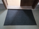 墨斗鱼入户门地垫地毯条纹除尘蹭灰防水抗污防滑室外门口脚垫80*120cm 实拍图