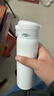 京东京造保温杯 水杯男女 316不锈钢学生礼物送老师【一键弹盖】白480ml 实拍图