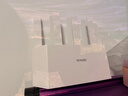 Tenda腾达路由器【千兆WiFi6+穿墙王】无线AX3000信号增强家用放大器Mesh国家补贴金榜一名云霄白立式 实拍图
