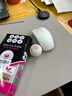 蝴蝶三星级乒乓球6只装专业大赛比赛用球R40+白色 实拍图