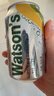 屈臣氏（Watsons）苏打水柠檬草味低糖0脂低卡饮料解腻调酒330mL*24罐整箱 实拍图