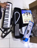 奇美37键专业级马卡龙色学生成人口风琴（马卡龙黑、赠音符贴及吹管） 实拍图