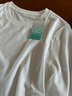 全棉时代新品T恤【高配精梳棉亲肤柔软不易静电】正肩显瘦针织女士T恤 实拍图