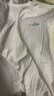 优奇婴儿衣服夏季薄款纯棉短袖连体衣新生儿衣服男女宝宝睡衣哈衣爬服 短袖【奶白】闭档 59cm 实拍图