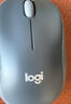 罗技（Logitech）M185鼠标 无线鼠标 办公鼠标 对称鼠标 黑色灰边 带无线2.4G接收器 实拍图