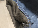 京东京造牛仔裤男秋季直筒裤子男士休闲长裤加绒休闲百搭牛仔蓝 30 实拍图