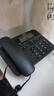 飞利浦（PHILIPS）电话机座机 固定电话 办公家用 家庭有线电话 来电显示 双接口 免电池 CORD118黑色 实拍图
