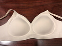 ubras[虞书欣同款]夹心软支撑光面小胸聚拢女无痕内衣隐形无钢圈文胸罩 【背勾款】燕麦奶色 M 75A/75B 实拍图