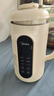 美的（Midea）豆浆机破壁机1.35L大容量4-5人低音免扰 小型家用全自动免煮2025新款 细腻免滤榨汁机料理机 DG01A 实拍图