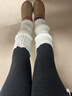 小野和子【杨幂同款】羊毛棉裤袜女秋冬季保暖秋裤打底裤加绒加厚连裤袜 实拍图