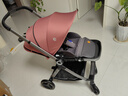 elittile逸乐途婴儿推车双向轻便高景观可坐可躺宝宝车EMU欧版俏丽粉全篷 实拍图