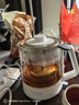 生活元素（LIFE ELEMENT）养生壶 0.8L办公室迷你蒸汽喷淋式 自动/手动 双档煮茶壶 电热烧水壶 私享花茶壶 I72 实拍图