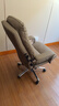 顾全老板椅可躺电脑办公椅家用按摩加热人体工学椅C533H金咖皮 实拍图