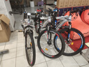 金武端自行车成人山地车公路赛车单车骑行变速超轻越野中学生初中青少年 旗舰版-辐条轮-炫彩蓝 26寸21速 实拍图