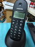 摩托罗拉（Motorola）数字无绳电话机 无线座机 子母机单机 有背光 才清晰 办公家用 来电显示 三方通话 C1001XC(黑色) 实拍图