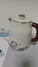 美的（Midea）艺术家电热水壶  烧水壶自动断电保温一体  1.6L大容量电热水壶 316L不锈钢恒温壶 精准控温 63-Q 实拍图