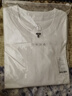 拇指白小T【李小冉】二代长袖t恤男升级三防2025秋冬纯棉打底衫男白T白小丅 三防长T男款 白色 2XL 实拍图