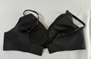 ubras虞书欣同款夹心软支撑光面细肩带文胸女士内衣女背勾款黑色M 实拍图