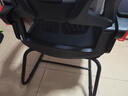 舒客艺家电脑椅办公椅职员网椅会议椅家用靠背休闲椅子弓形学生宿舍学习椅 WE黑色弓形-可后躺【海绵款】 实拍图