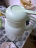 哈尔斯保温壶家用大容量瓶热水瓶壶316不锈钢大肚家居壶 豆绿1800ml 实拍图