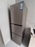 海尔（Haier）251L三门小冰箱黑金净化一级能效风冷无霜星辉银BCD-251WGHC3E7WV(银)国家补贴 实拍图