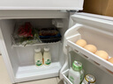 HYUNDAI（韩国现代） 小冰箱 冰箱小型双开门 迷你双门家用宿舍租房冷藏冷冻电冰箱节能省电 68L白【一级能效+租房必备】 实拍图