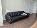 佐尔适国家补贴奥黛丽沙发意式黑糖云朵真皮沙发客厅中古风黑色沙发轻奢 【旗舰版1.03m宽】2.8米四人位-接触面 【进口S级加厚头层小黄牛皮】奢华质感 全然享受 实拍图
