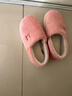 京东京造【厚底防滑】棉拖鞋女秋冬拖鞋室内居家毛拖保暖全包粉红色40-41 实拍图