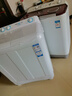 海尔（Haier）双桶洗衣机半自动 家用大件洗 10公斤大容量 省水电 以旧换新 双缸 原厂品质XPB100-81D2 实拍图