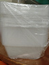 美丽雅 一次性饭盒方形1000ml*20套 外卖打包野餐盒加厚带盖塑料可微波 实拍图