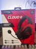 极度未知（HYPERX）Cloud II 飓风2黑红 有线 虚拟7.1环绕音 听声辨位 头戴式电竞耳机 适配三角洲行动 实拍图