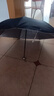 【已售100万】手动UV折叠黑胶防晒防紫外线遮阳晴雨两用伞 【爆款雨伞】7骨内层银胶纯色随机 实拍图