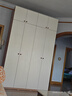 全友家居 简约奶油风衣柜组合家具卧室家用靠墙落地衣服柜子成品衣橱 实拍图