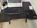 奥伦福特  电脑桌台式家用电竞游戏桌办公书桌简约书房写字桌子 碳纤维纹路单桌-80*60 升级款电竞桌 实拍图