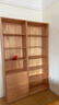 源氏木语实木组合书柜北欧现代收纳架橡木背景墙书橱书房落地柜子 C款0.7m 实拍图