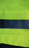 豪思克普 反光背心 工地施工仓库台风警示透气高亮安全马甲 【当/次日达】荧光绿-网格多口袋 实拍图